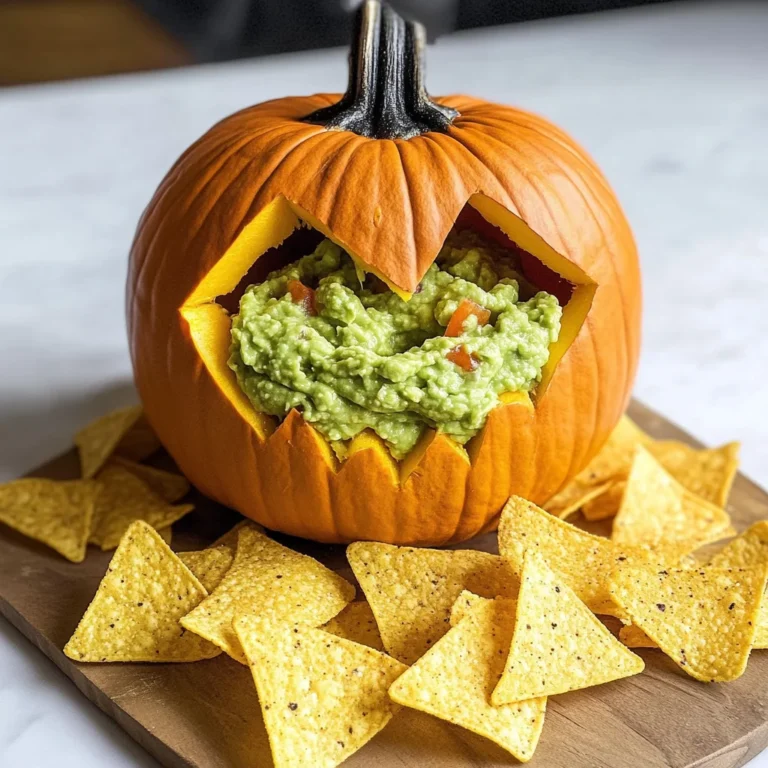 Throwing Up Pumpkin Guacamole Recipe