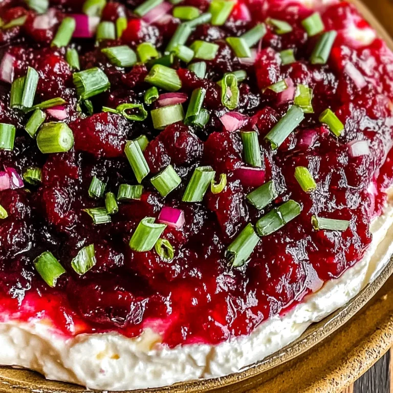 10-Minute Cranberry Jalapeno Dip
