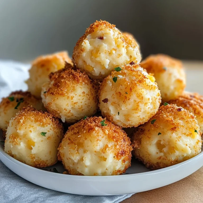 Air Fryer Mashed Potato Balls: The Crispiest Recipe Ever!