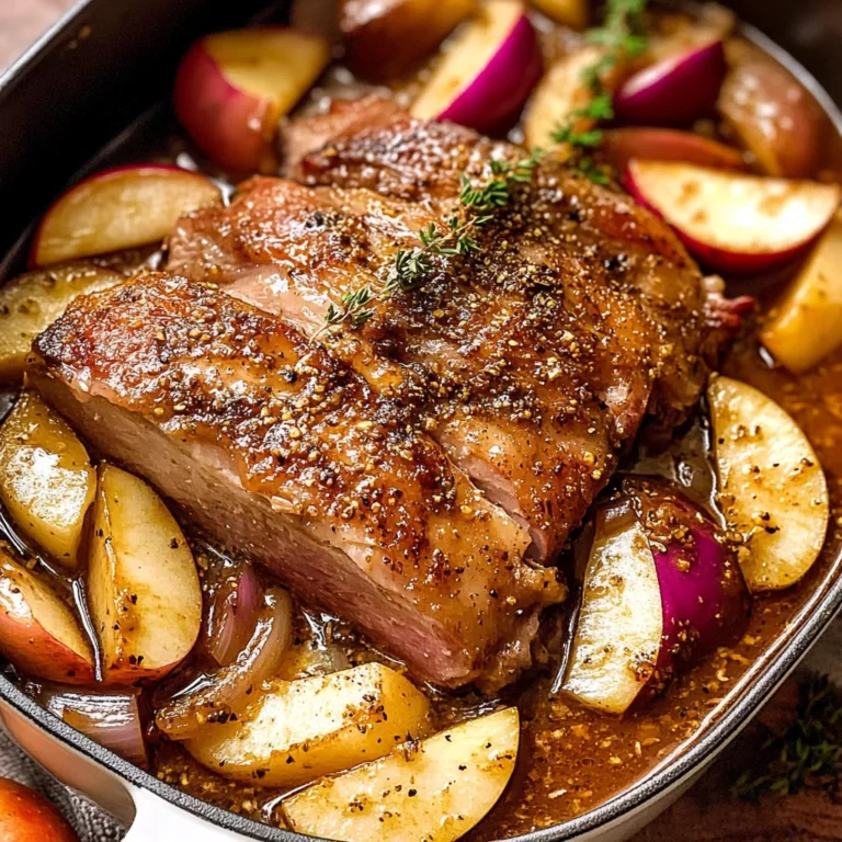 Apple Cider Braised beef Shoulder