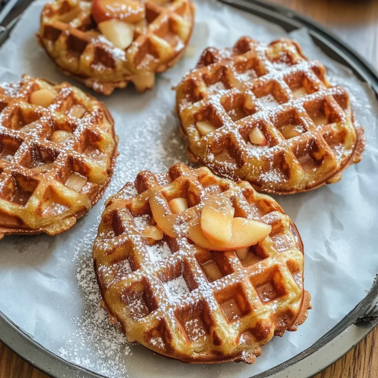 Apple Fritter Waffle Donuts: The Irresistible Mashup You Never Knew You Needed