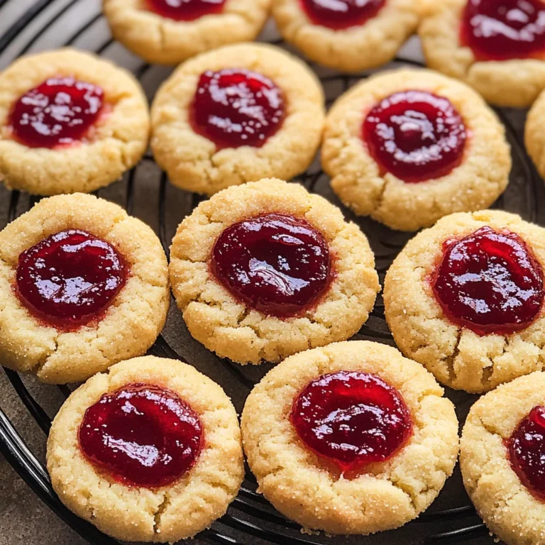 Best Christmas Thumbprint Cookies Recipe