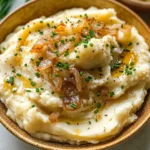 Best Ever Caramelized Onion Mashed Potatoes