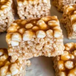 Brown Butter Dulce de Leche Rice Krispie Treats