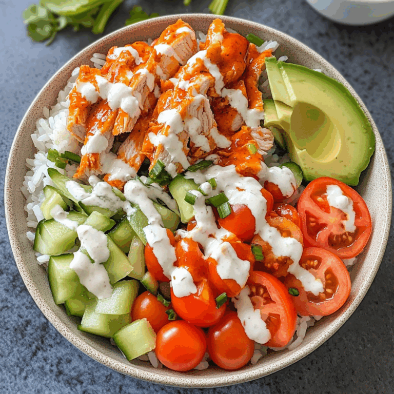 Buffalo Chicken Bowls: A Delicious and Easy Recipe for Game Day or Weeknight Dinners