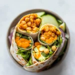 Buffalo Chickpea Wraps