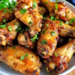 Cajun Garlic Chicken Wings