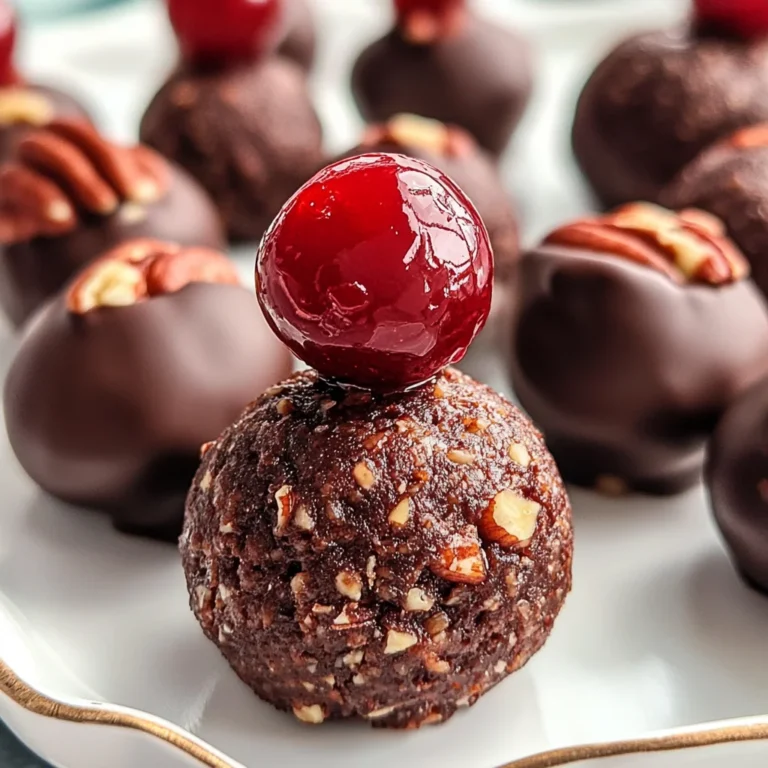 Cherry Bourbon Balls