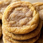 Chewy Pumpkin Snickerdoodle Cookies