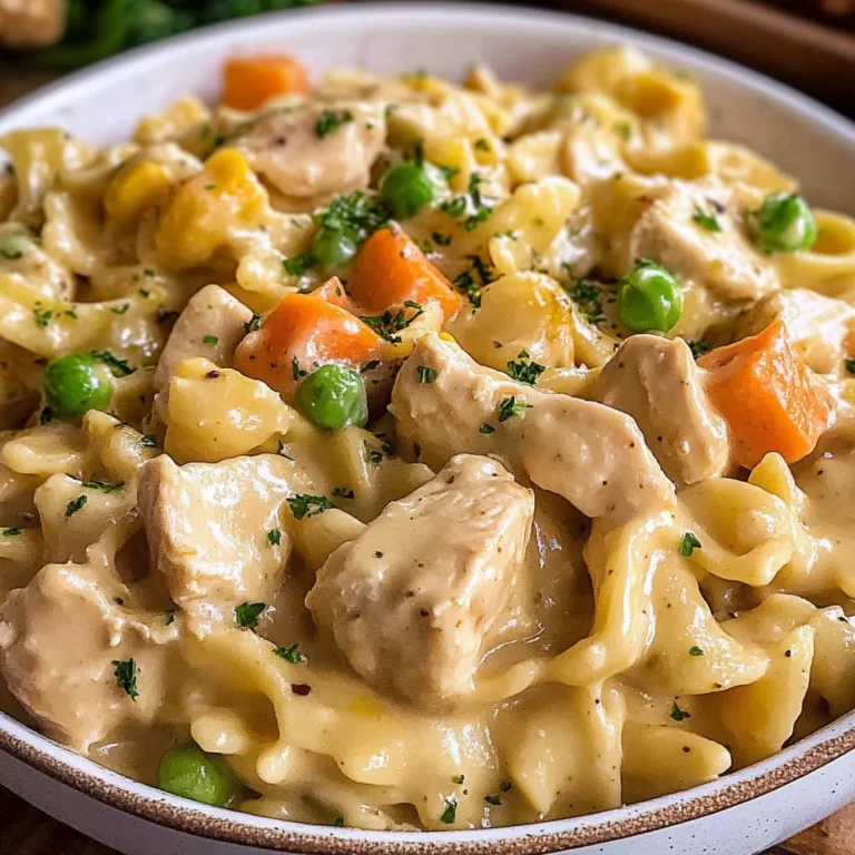 Chicken Pot Pie Pasta Recipe