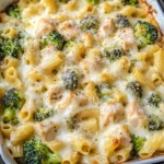 Chicken and Broccoli Alfredo Bake