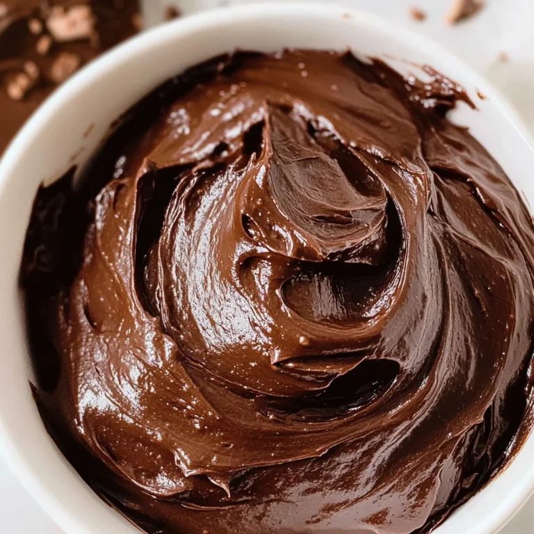 Chocolate Avocado Frosting