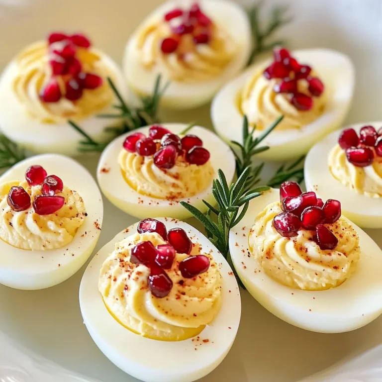Christmas Deviled Eggs Recipe