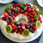 Christmas Pavlova Wreath