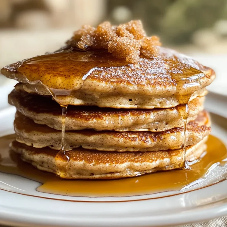 Cinnamon Brown Sugar Pancakes