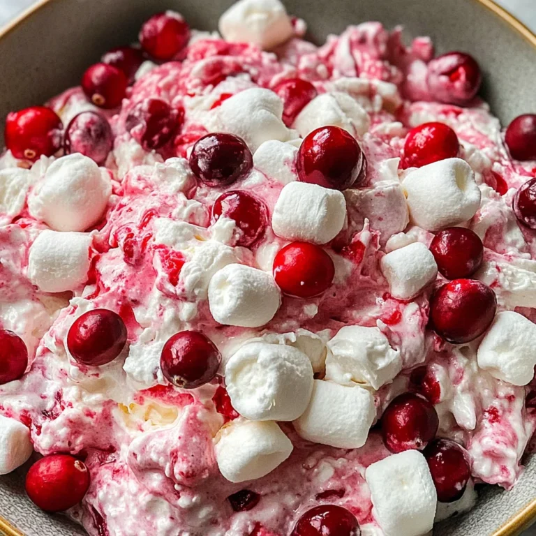 Cranberry Fluff Salad Recipe