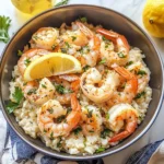 Creamy Garlic Butter Shrimp and Rice Bowls: A Juicy Shrimp Dish for Any Occasion