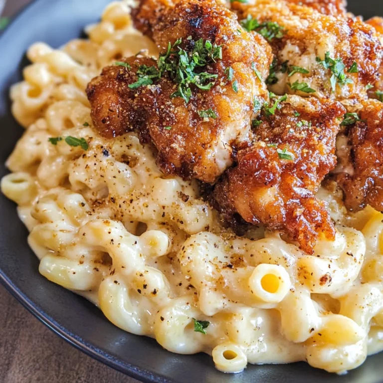 Creamy Honey Pepper Chicken Mac and Cheese Delight