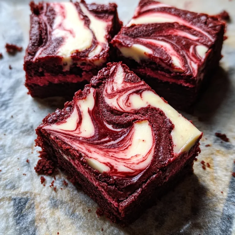 Decadent Red Velvet Cheesecake Brownies