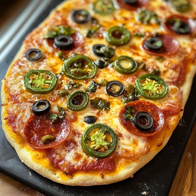 Delicious Hot Honey Flatbread Pizza