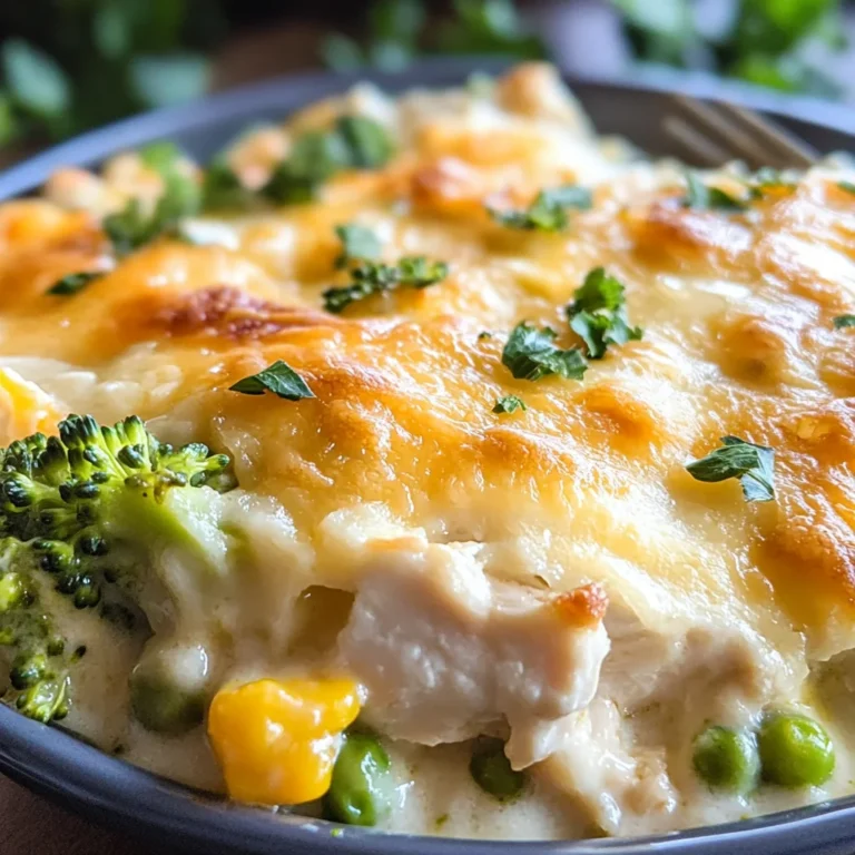 Easy Low Carb Chicken Casserole Recipe