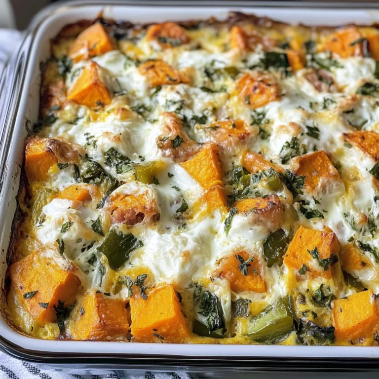 Easy Sweet Potato Egg Casserole