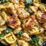Garlic Parmesan Chicken Tortellini