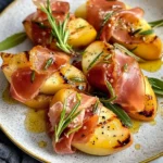Grilled Apples with Prosciutto and Honey (Sweet and Savory)