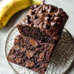 Healthy Chocolate Banana Bread