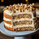 Heavenly Banana Walnut Cream Cake Recipe Made Easy