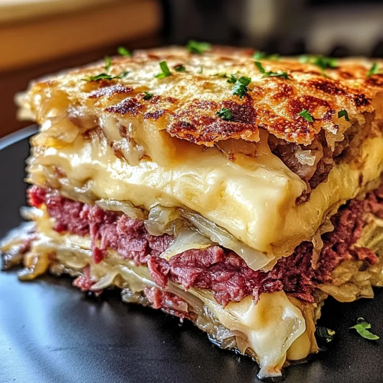 Homemade Reuben Bake