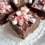 Hot Chocolate Peppermint Fudge!