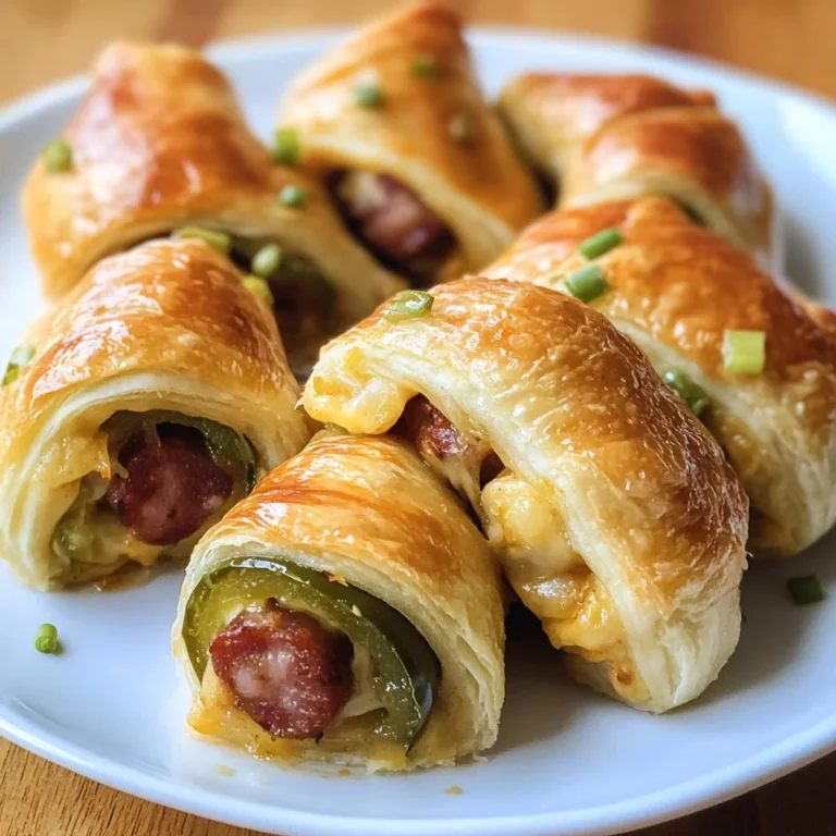 Jalapeno Popper Pigs in a Blanket