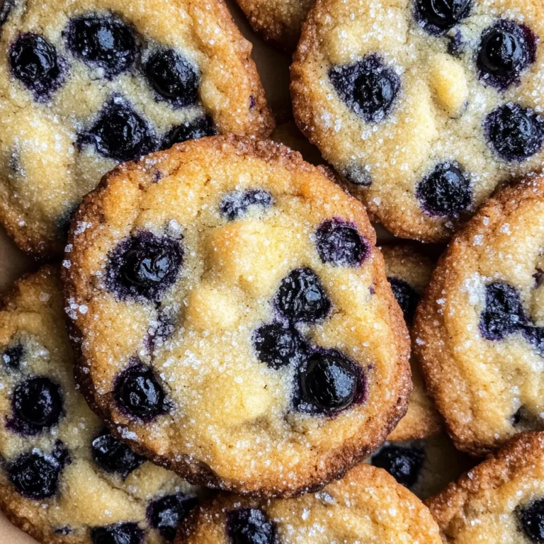 Lemon Blueberry Cookies Recipe