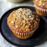 Maple Brown Sugar Oatmeal Muffins