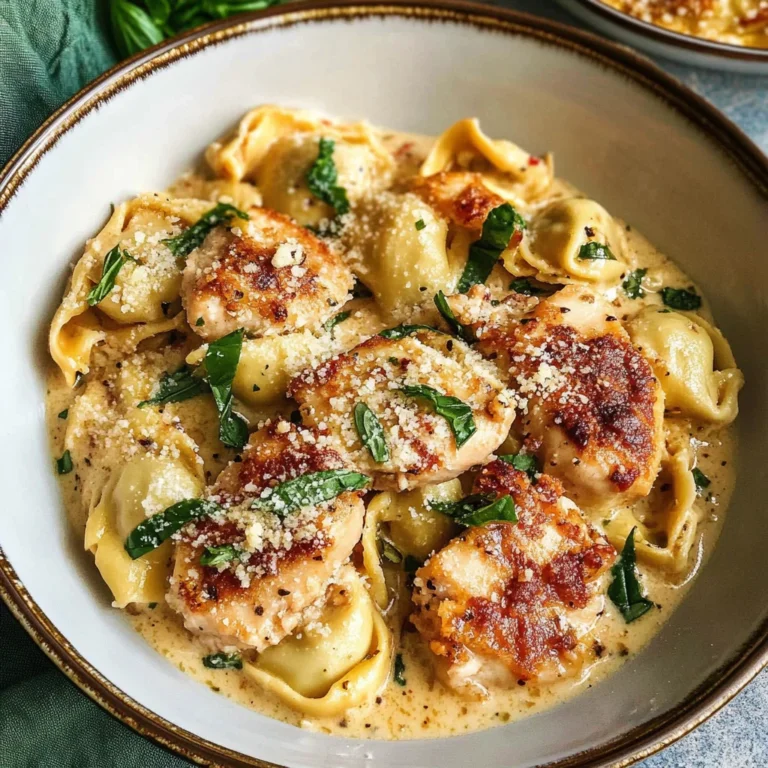 Marry Me Chicken Tortellini - A Heart-Stealing Creamy Dish Recipe