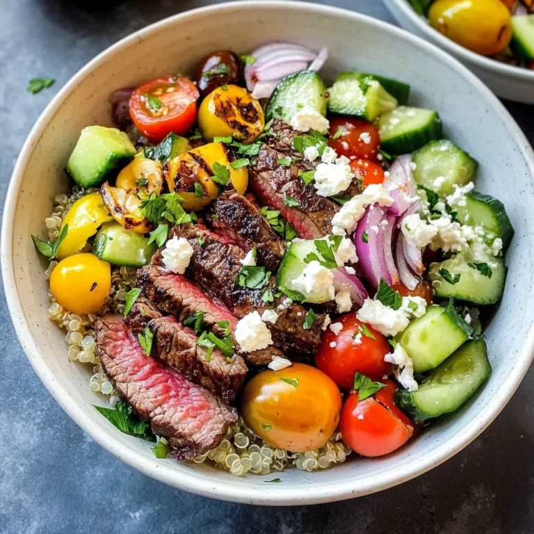 Mediterranean Steak Bowls: An Amazing Ultimate Dinner Recipe