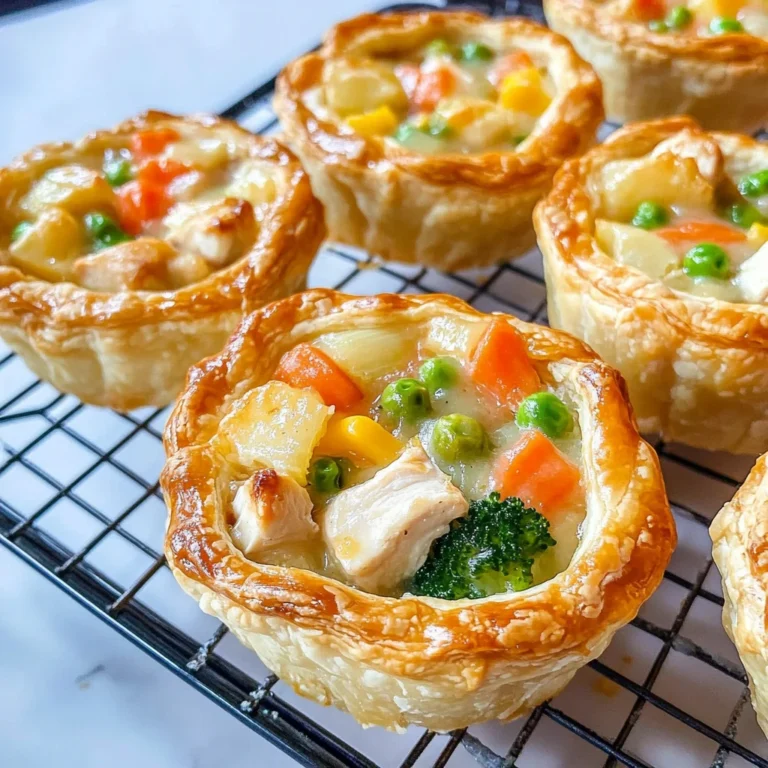 Mini Chicken Pot Pies