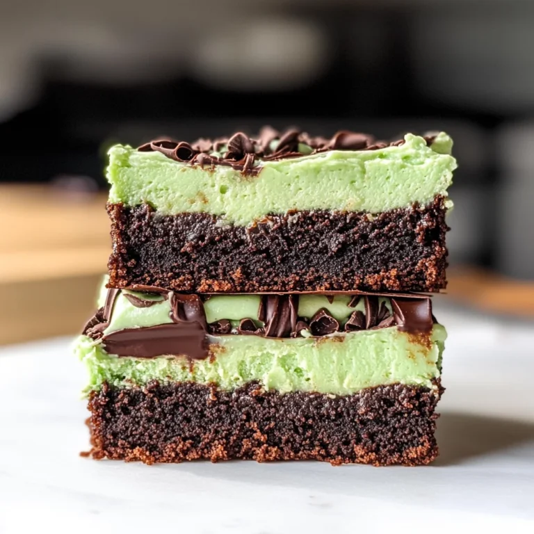 Mint Brownies