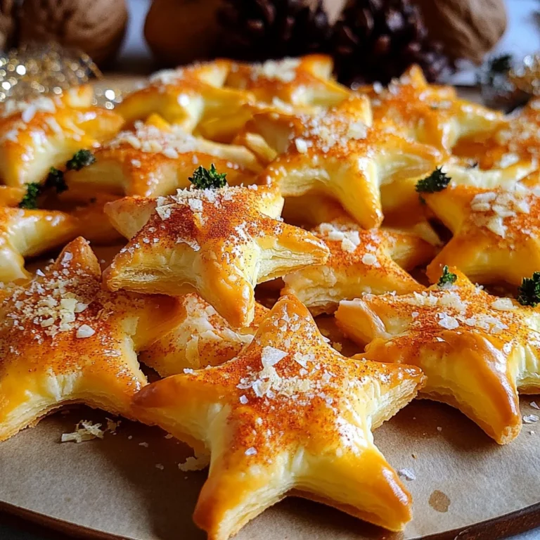 Parmesan & Paprika Cocktail Stars