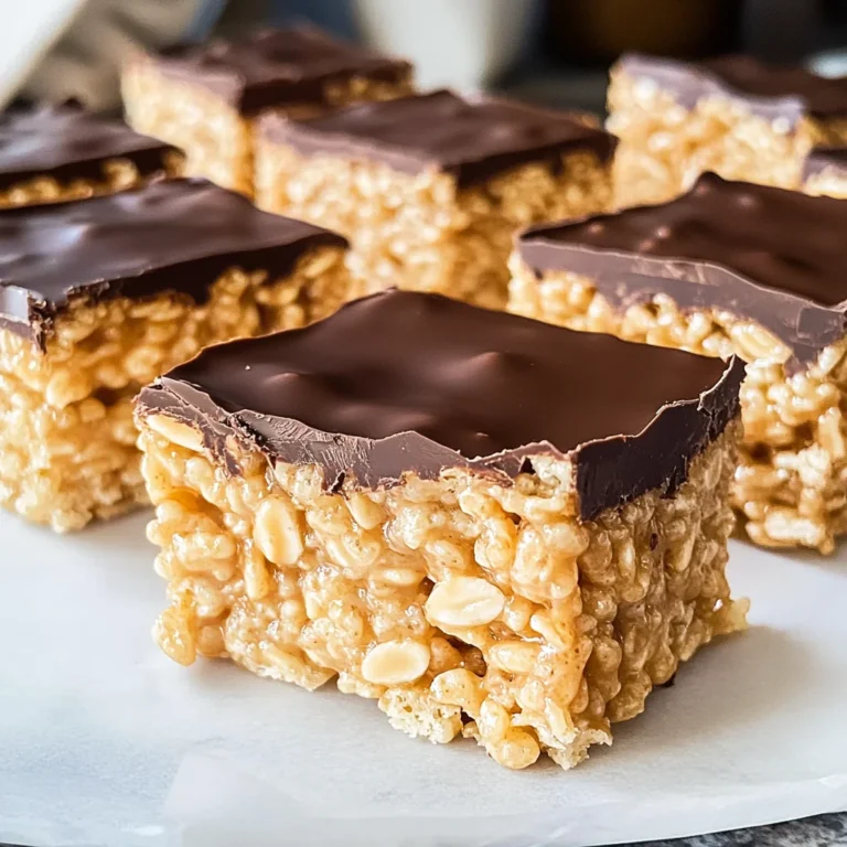 Peanut Butter Rice Krispie Treats