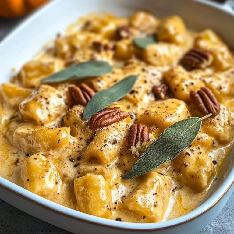 Pumpkin Gnocchi Bake