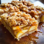 Salted Caramel Apple Pie Bars