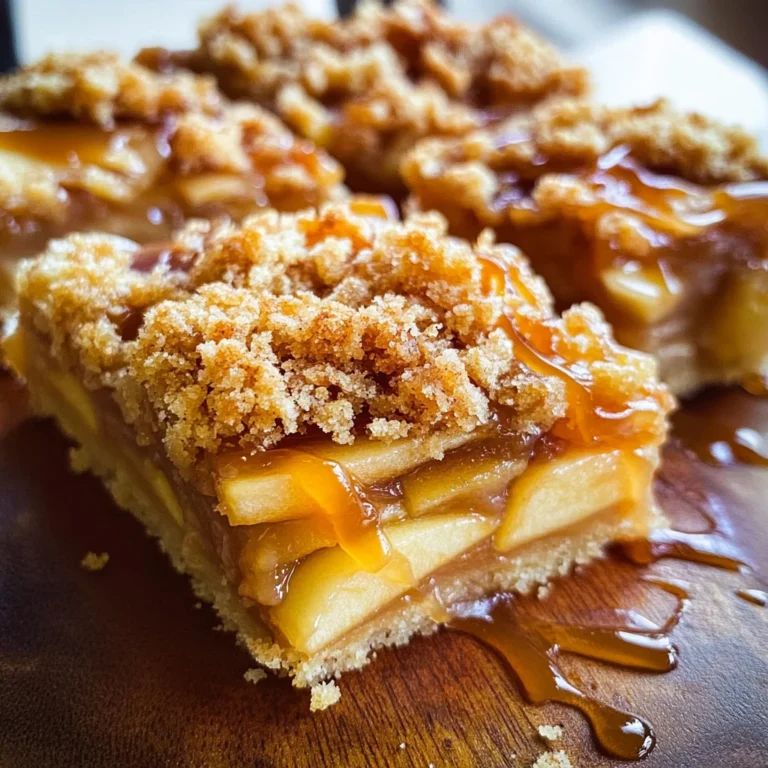 Salted Caramel Apple Pie Bars