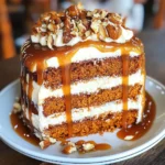 Salted Caramel Pumpkin Cake