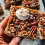 Salted Maple Pecan Pie Bars