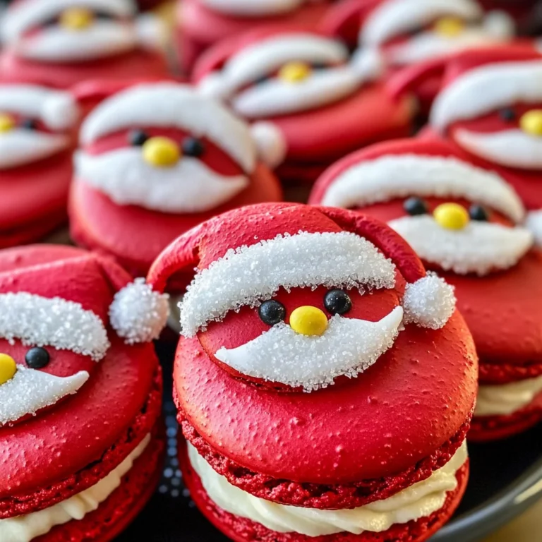 Santa Claus Macarons
