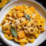 Savory Butternut Squash & Sage Pasta