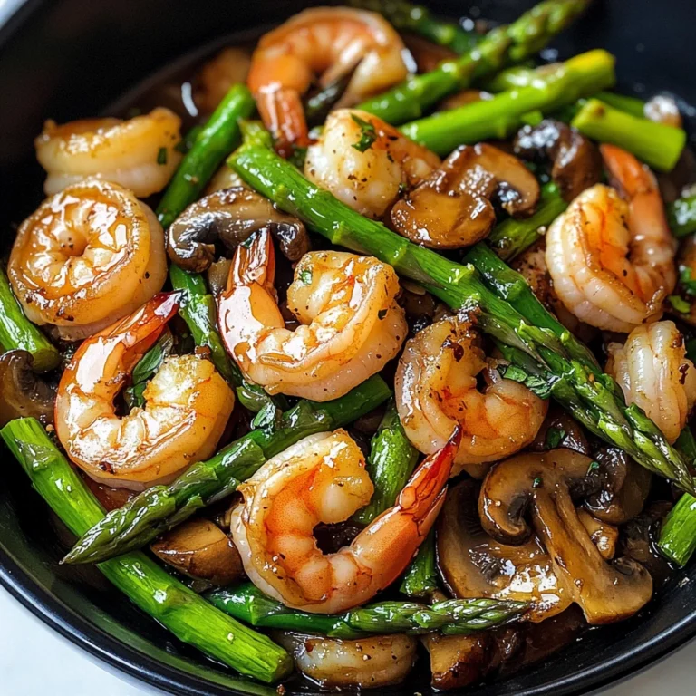 Shrimp and Asparagus Stir-Fry with Mushrooms: An Amazing Ultimate Recipe