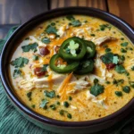 Spicy Jalapeño Popper Chicken Soup